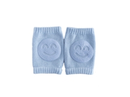 Rodilleras Para Bebé Antideslizantes Respirantes De Algodón Para Gatear Talla Única Azules Unisex