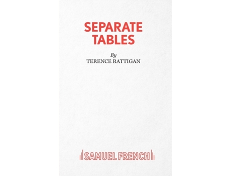 Livro Separate Tables - Two Plays Terence Rattigan (Inglês)