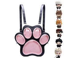 Mochila Escolar Fofa com Estampa de Pata Gato para Crian as Grande Pel Cia Adolescentes e Mulheres VAYOTOY