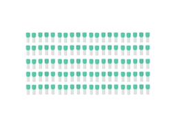 100pcs Conector Terminal Isolado De Cobre Para Fio Elétrico Awg 6 E16‑12