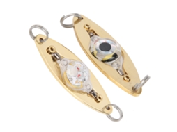 Isca de Pesca Led Forma de Olho 2 Peças S/MARCA