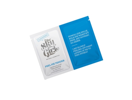 Radiant Glow Dual Sachet Face Peel With Acid Exfoliant, 2x4g Be The Sky Girl