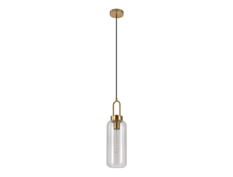 Pendente de Vidro Transparent Forma Cilíndrica com Casquilho HOUSE NORDIC Luton