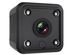 Mini câmera espiã, câmera de vigilância WiFi oculta, Full HD 1080P 4K sem fio Bestvite (preta)