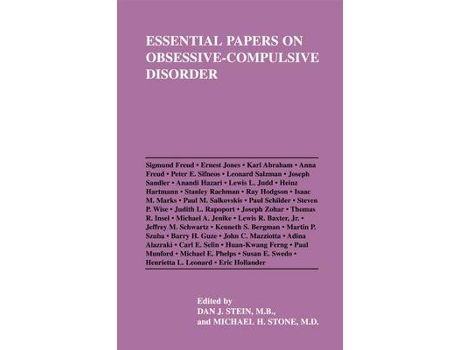 Livro essential papers on obsessive-compulsive disorder de edited by dan j stein , edited by michael h stone (inglês)