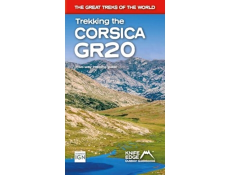Livro Trekking the Corsica GR20 de Andrew McCluggage (Inglês)
