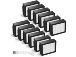 Kit De Substituição Para Irobot I3/i4/i6/i7/i8/e5/e6 Acessórios De Filtro Para Aspirador Robô (12 Peças) Cuich