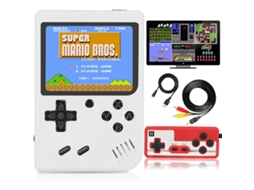 Console Portátil Retrô com 400 Títulos Clássicos AQUAFORGE