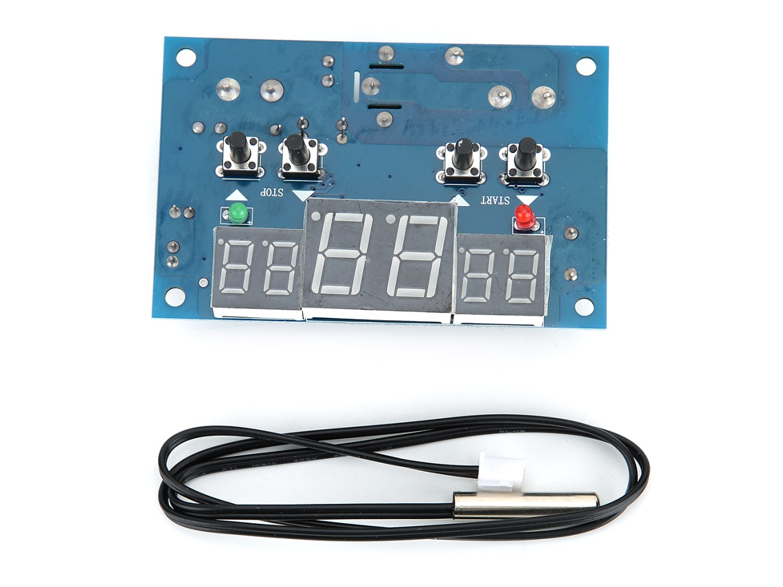 Módulo Termostato Digital Inteligente Xh W1401 Controle de Temperatura Dc9~15v 13x9x2cm 46g