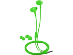 Auriculares com Fio LOGILINK HS0044 (In Ear - Microfone - Verde)