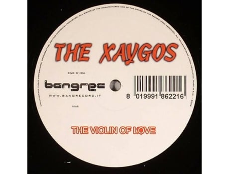 Vinil The Violin Of Love Bang Record