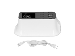 Adaptador De Carga Usb Com 8 Portas Display Led Digital 40w Proteção Múltipla Lcd