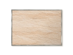 Quadro magnético de parede cinza elegante para quarto Espelharte (100x70 cm)