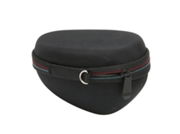 Aetheria capa de Mouse Portátil de Viagem Preta Interno Cinza com Casco Eva Rígido para Logitech Lift Vertical Ergonomico