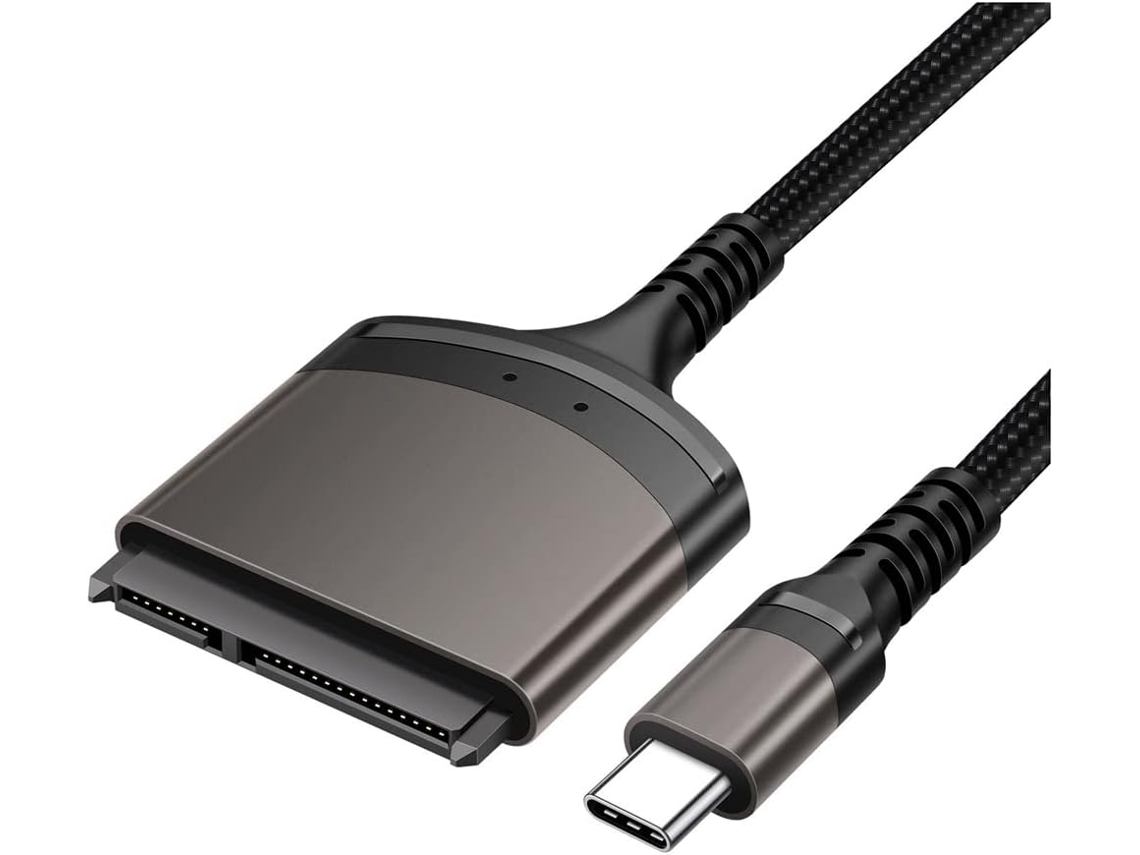 Cabo Adaptador Usb-c Para Usb 3.0 Disco Rígido Externo Ssd De 2,5