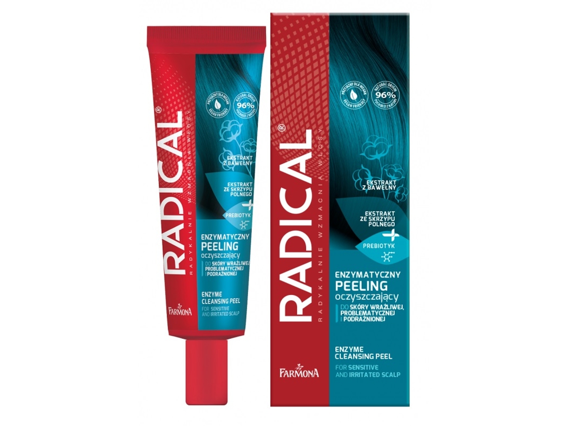 Limpador Enzimático Radical Suave para Pele Sensível e Problemática, 75ml Farmona