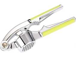 Lurelia Prensa Para Alho Aço Inoxidável Escova Limpeza 16,5 X 4,3 X 3,2 Cm Preto Cozinha