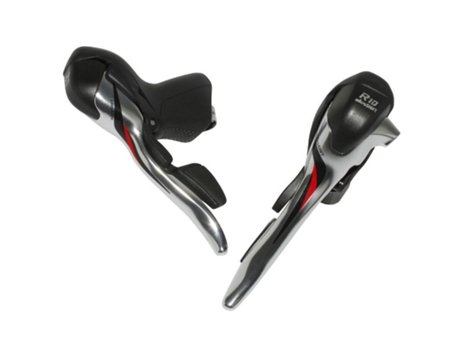 Par de mudanças triplas de alumínio compatíveis com shimano excepto tiagra 4700 MICROSHIFT