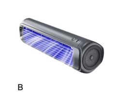 Cooling Ace Portátil Ar Condicionado Ventilador Cinza S/MARCA