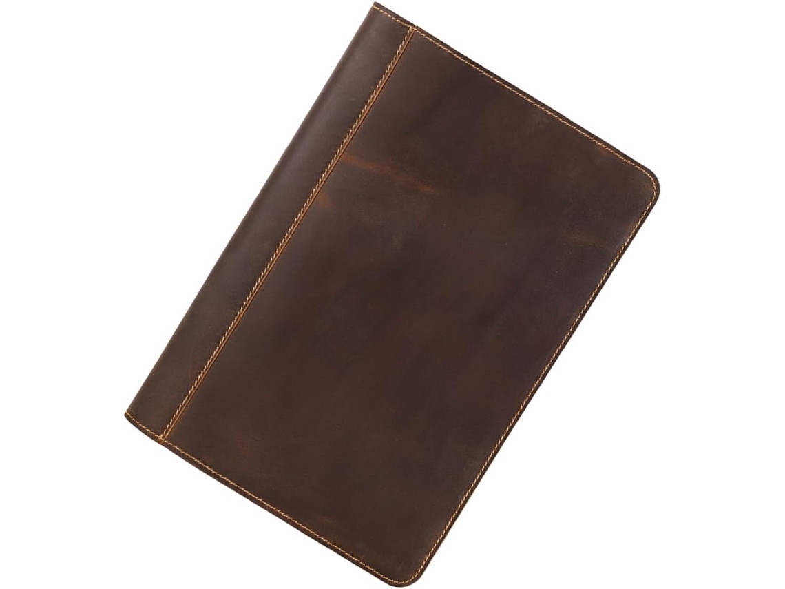Capa Protetora De Couro Marrom Para Laptop Pro 13.3