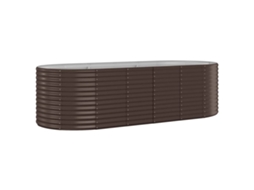 Garden Raised Bed, Garden Raised Beds Vidaxl Marrom Aço (249 X 100 X 68 Cm)