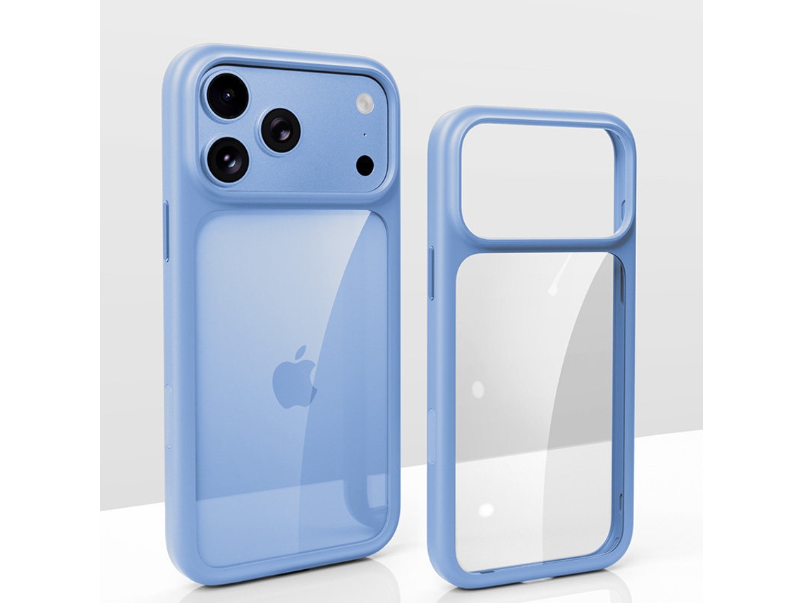 Capa Para Iphone 18 Pro Azul Celeste Spqment