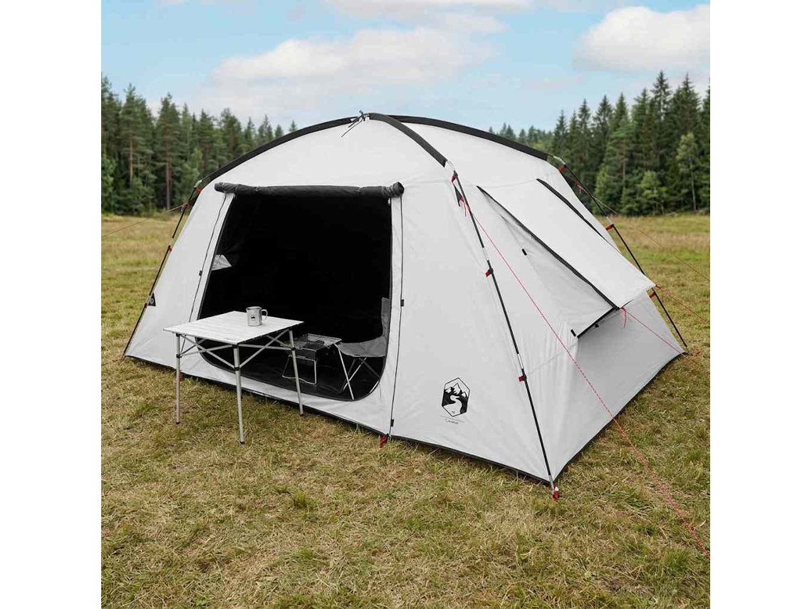 Vidaxl Barraca Cabana Branco Blackout 400 X 210 X 180 Cm Poliéster