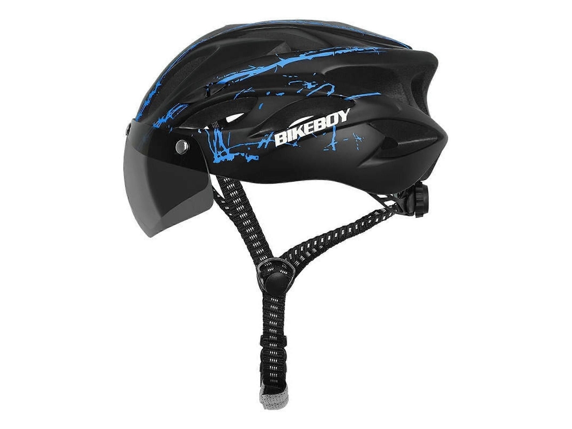 Capacete de Ciclismo com Óculos Magnéticos TAISHENGDA