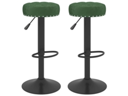 Bar Stool, Bar Stools Vidaxl Verde Veludo (n/a)