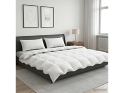 Vidaxl Conjunto De Edredão 90% Penas De Ganso Fulda 3 Unid. Inverno