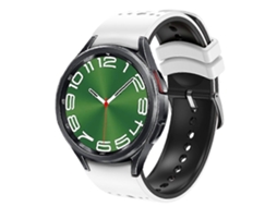 Lurelia Pulseira De Silicone Bicolor, Compatível Com Samsung Galaxy Watch 6