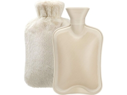 Garrafa De Água Quente De Borracha Com Capa Macia 2l Para Cramps, Alivio De Dor, Recheio Frio Quente Removível