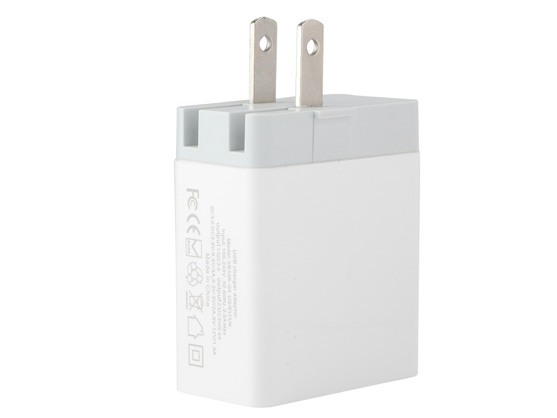Carregador LAXISCREED Qc3.0 2.4a Rápido Inteligente