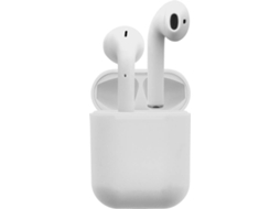 Auriculares Bluetooth True Wireless STREETZ Tws-0004 (In Ear - Microfone - Branco)