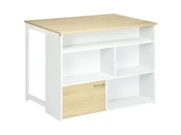 Mesa de Bar VERIDIA CUOM, Redonda, Aço e MDF, Ø70x102cm, Preto