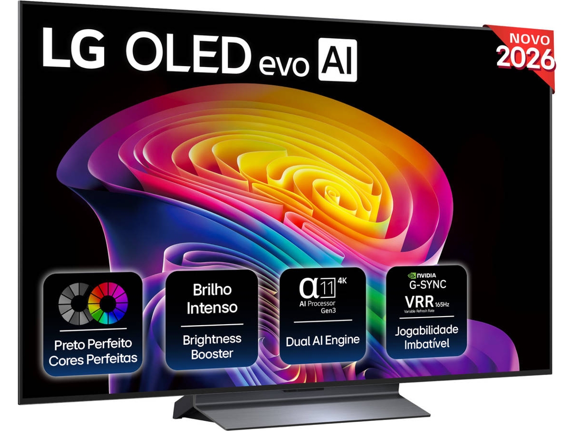 TV LG OLED55C6ELB.AEU (OLED Evo - 55'' - 140 cm - 4K Ultra HD - Smart TV)