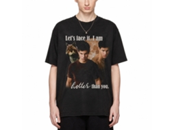 Rockinstone Twilight Movie I Am Hotter Than You Black Adult T-shirt Size:m