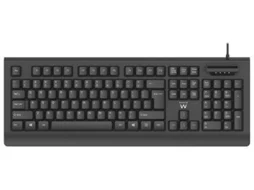 Teclado EWENT EW3287 USB com Leitor de Cartões de Cidadão (Layout PT)