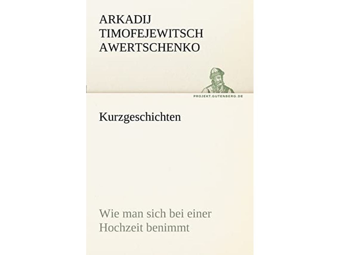 Livro Kurzgeschichten De Arkadij Timofejewitsch Awertschenko (alemão)