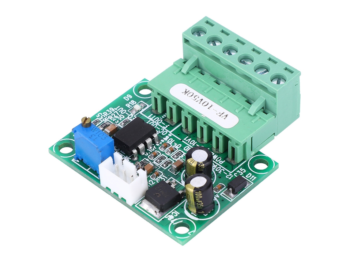 Laxiscreed Módulo De Conversão De Tensão E Frequência 0-10v Para 0-50khz, Compatível Com Plc