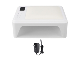 Lâmpada De Unhas De Alta Potência 60 Chips Sensor Automático Secador De Esmalte Com Almofada Para Mãos Plug Eua
