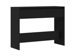 Aparador Carvalho Preto 100x35x76,5 cm Madeira Processada MAISON EXCLUSIVE