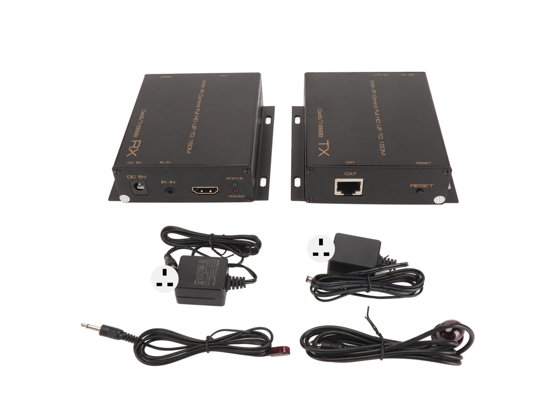 Extensor Hdmi EOOCOO (transmissão Via Cat, Compatível com Tcp ip)