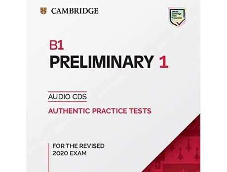 Livro B1 Preliminary 1 Rev Exam 2020 Audio Cds de Cambridge University Press (Inglês)