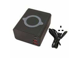 Carregador LAXISCREED 110w 4 portas Pd Rápido