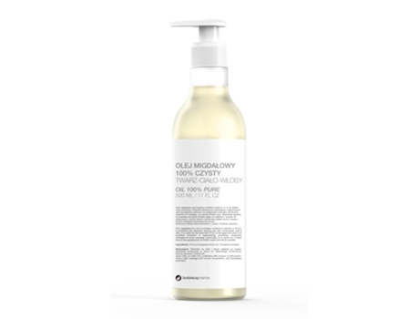 Óleo De Amêndoas 100 Da Botanicapharma Altamente Nutritivo E Natural, 500ml