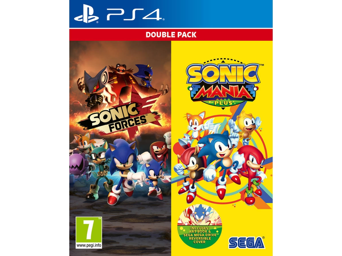 Jogo PS4 Sonic Mania Plus & Sonic Forces Double Pack