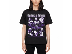 Rockinstone Silence Of The Lambs Movie Collage Black Adult T-shirt Size:l