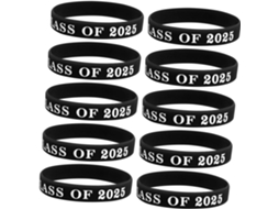 Conjunto de 10 pulseiras para o Festival de Formação do Dia dos Veteranos, Mini Bolas de Futebol, Pulseira Azul para Homens, Pulseiras