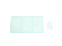 Photo Frame 3 Openings Clear Pc Display 3in 4x3 Picture With Stand Triple Picture Frame For Instant Photo Desk Decor Green LAXISCREED